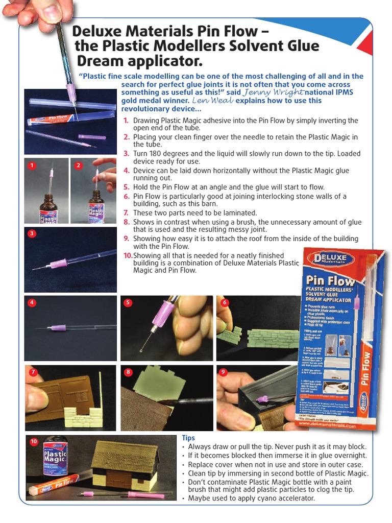 Pin Flow Dream Applicator PDF Adhesive Chemistry