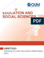 HBMT3303 Teaching of Lower Secondary Mathematics Part I_eJan22 (CS)