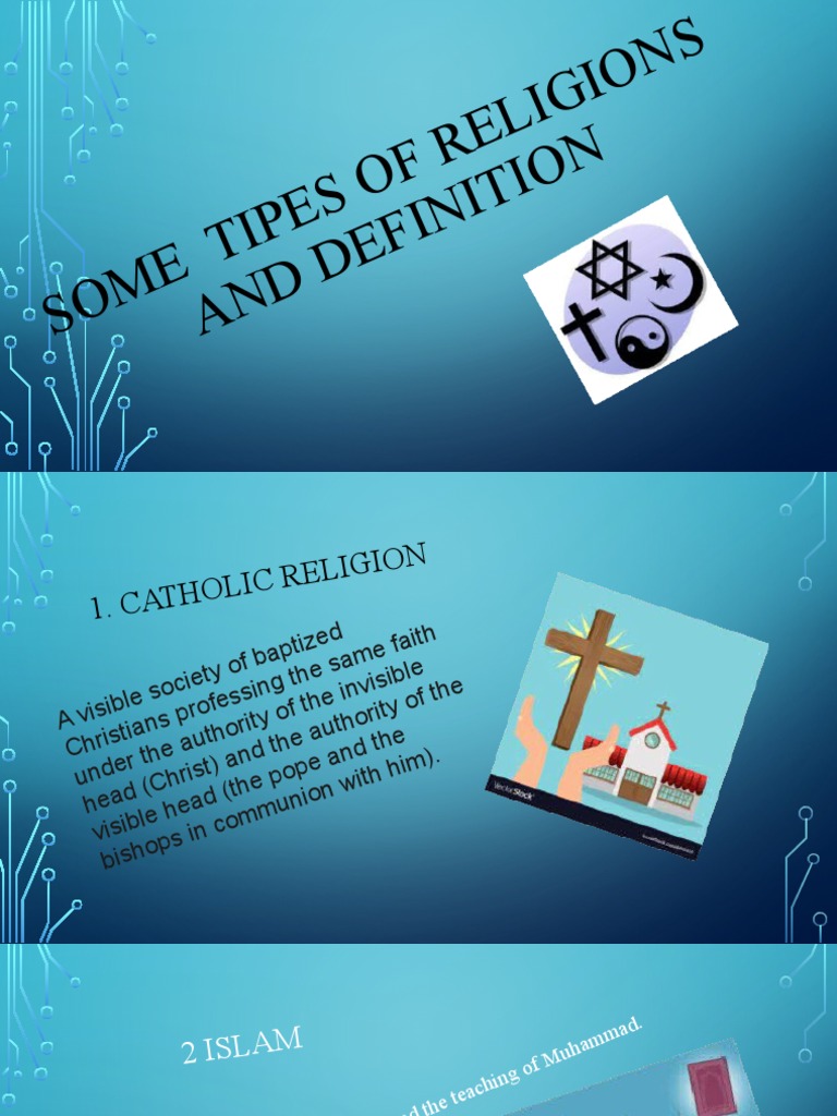 Some Tipes of Religions and Definition PDF