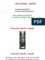 Clase, Extraccion Liquido - Liquido PARTE 1 - FENOMENO