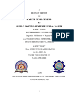 Dissertation Project Report at Apollo Hospitals