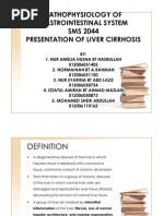 Presentation Liver Cirrhosis