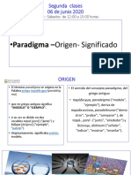 Origen de Paradigma