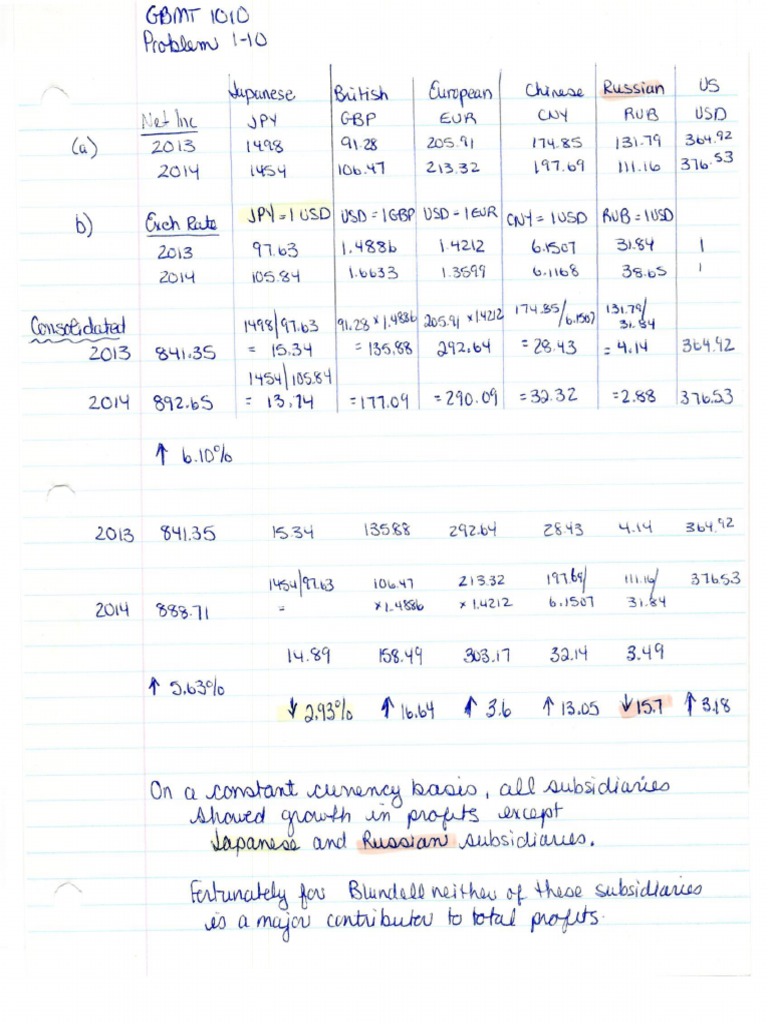 Chapter 1 Problem 1-10 | PDF