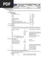 Design Criteria Warehouse