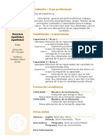 Curriculum Vitae Modelo3b Arena