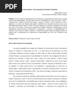 Sandra Meyer Nunes- Escuta extraordinária uma proposição do método Viewpoints