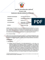 Resolucion 26 TFL Pacosa Sac La Ley