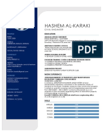 Civil Engineer Hashem Al-Karaki Profile