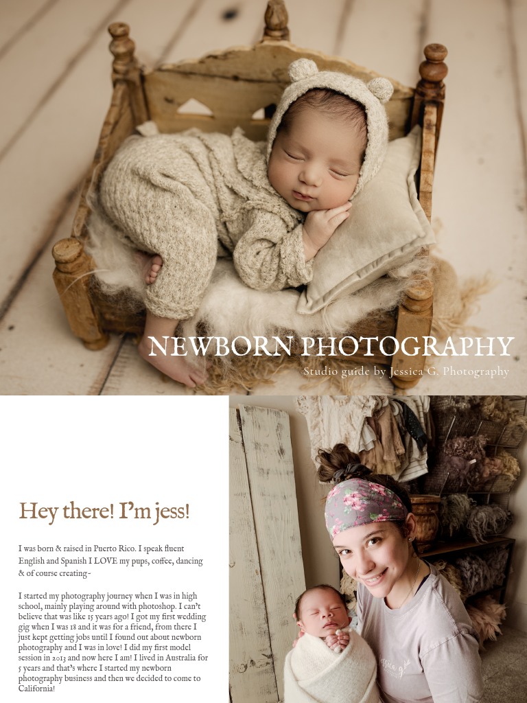 Newborn Photography Studio Setup Guide | PDF | Textiles