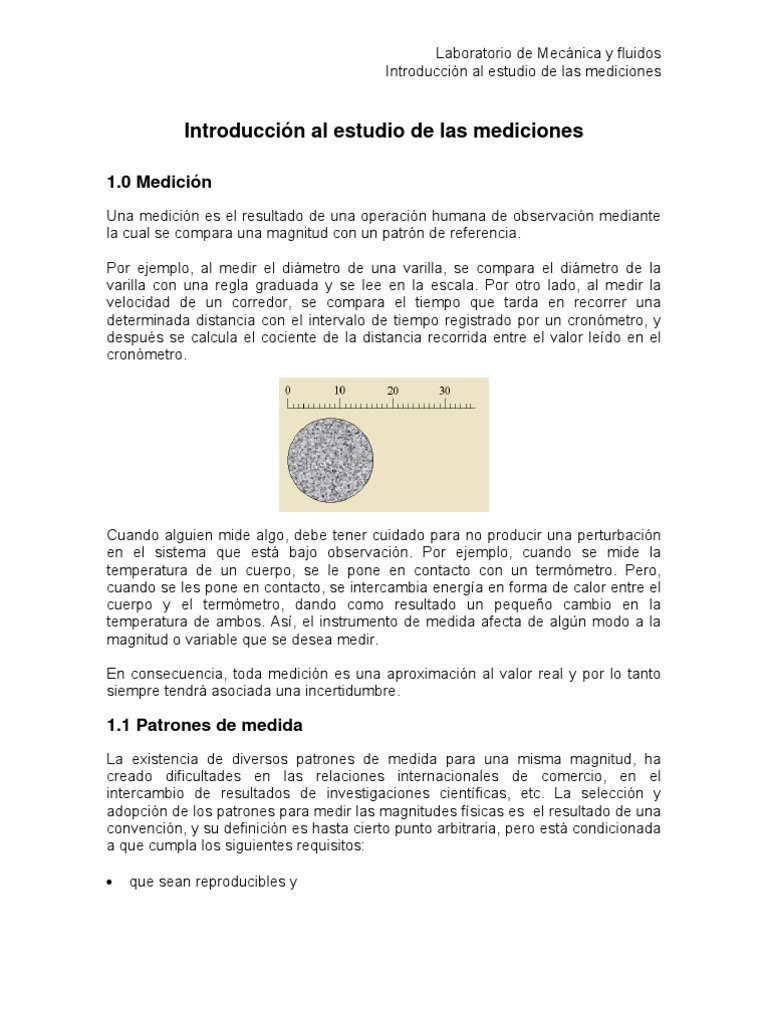 Incertidumbre en Las Mediciones | PDF