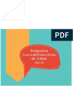 Programa de Atividades em 5 Dias