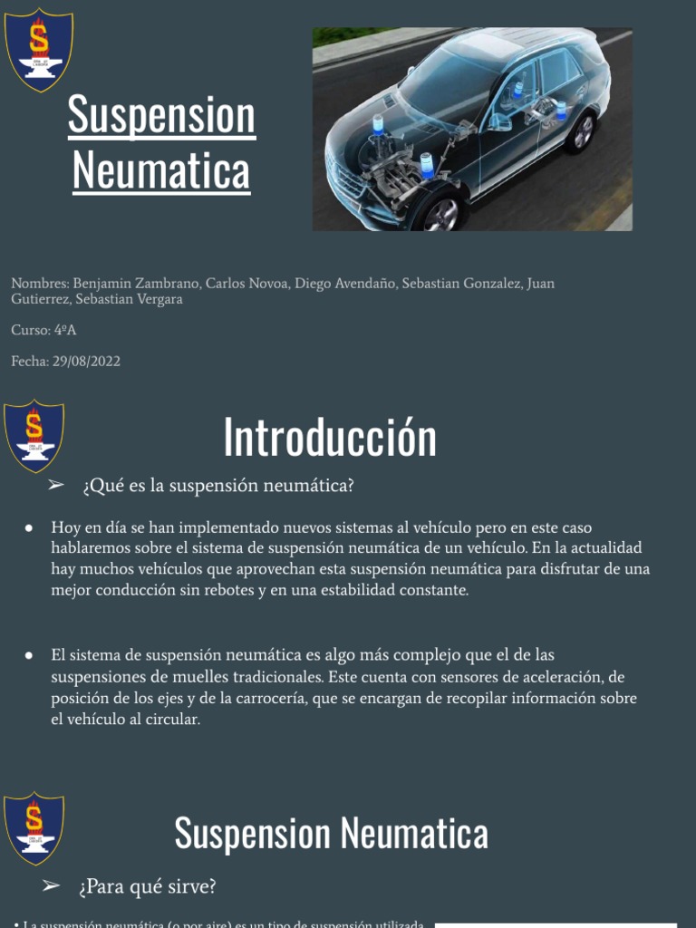 Suspension Neumatica PDF Neumático Industria automotriz