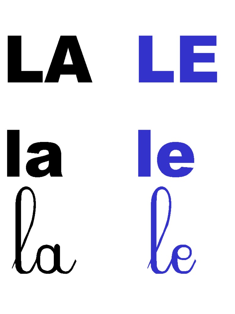 LA DE LE intelligence overview