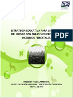 Estrategia Corporativa de EA Incendios Forestales