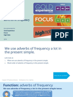 Grammar A1 - 3 Adverbs of Frequency