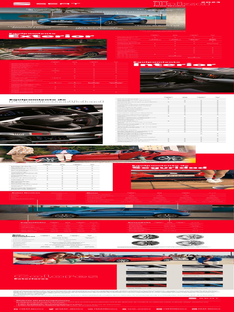 SEAT 2023 Cars Models Brochure KJ1 NA 09 2022 PDF