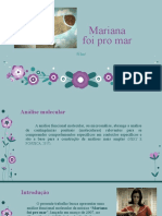 Mariana Foi Pro Mar