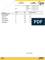 Kidney Function Tests: Test Name Result Unit Reference Range