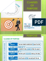 DC3 Unit 4, Clauses of Purpose