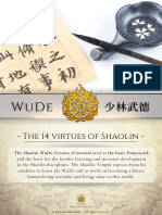 WuDe The 14 Virtues of Shaolin