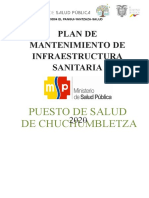 Plan de Mantenimiento Chuchumbletza