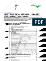 FR-F740-EC (European Version Version Basic Manual) - Ib0600192enga