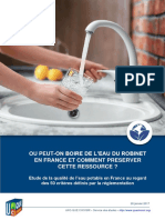 Etude Qualité Eau Du Robinet