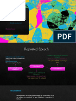 Reported Speech PDF C