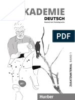 Akademie Deutsch A1+ Band 1 - Zusatzmaterial Mit Audios Online Deutsch Als Fremdsprache (Sandra Bleiner Jana Glaser Michaela Wirtz)
