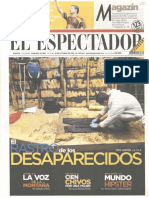 A Donde Van Los Desaparecidos (El Espectador, 18-11-2010)