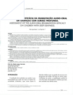 2005 Ferreira Avaliacao Da Eficacia Da Reabilitacao Audio Oral