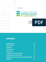Ranking ABES da Universalização do Saneamento edição 2020