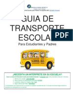 Guia de Transporte Escolar para Familias en Espanol 2021