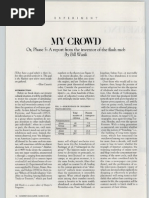Download My Crowd Or Phase 5 A Report From the Inventor of the Flash Mob by Bill Wasik by harperslover SN59486621 doc pdf