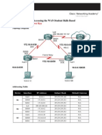 Accessing The WAN Student Skills Based Assessment Lab Answer Key