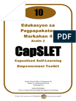 EsP 10 CapSLET 12.2 Aralin 2