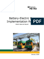 King County Battery Electric Bus Implementation Report