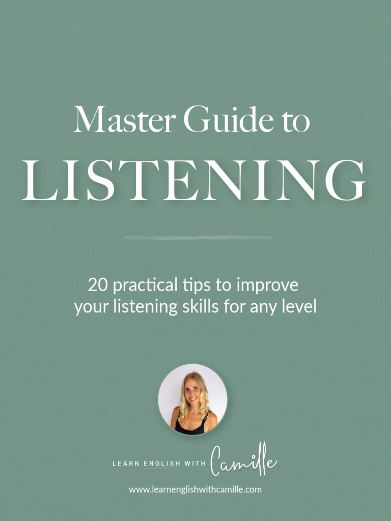Improve Your English Listening Skills | PDF | English Language | Vocabulary