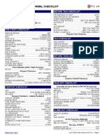 A320/A321 Normal Checklist