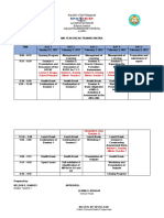 Training-Matrix Midyearbreak