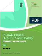 Indian Public Health Standards for Community Health Centres