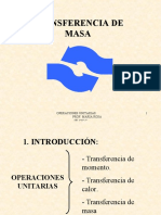 Transferencia de Masa: Operaciones Unitarias Prof: María Rosa Jelcic C 1