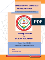 MODULE IN DC & AC Machinery