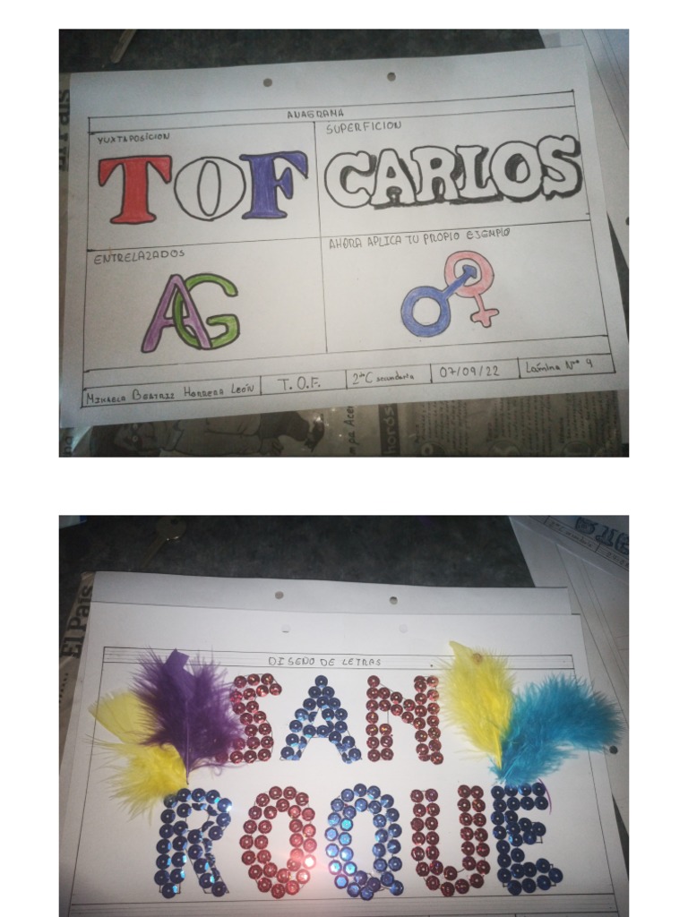Decoración de Letras | PDF