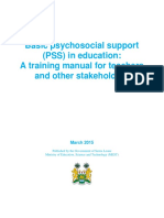 Basic Psychosocial Support in Education A Training Manual For Teachers and Other Stakeholders