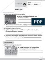Lembar Portofolio Bupena 6a Tema 2 Sub 3
