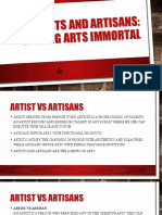 Artists and Artisans