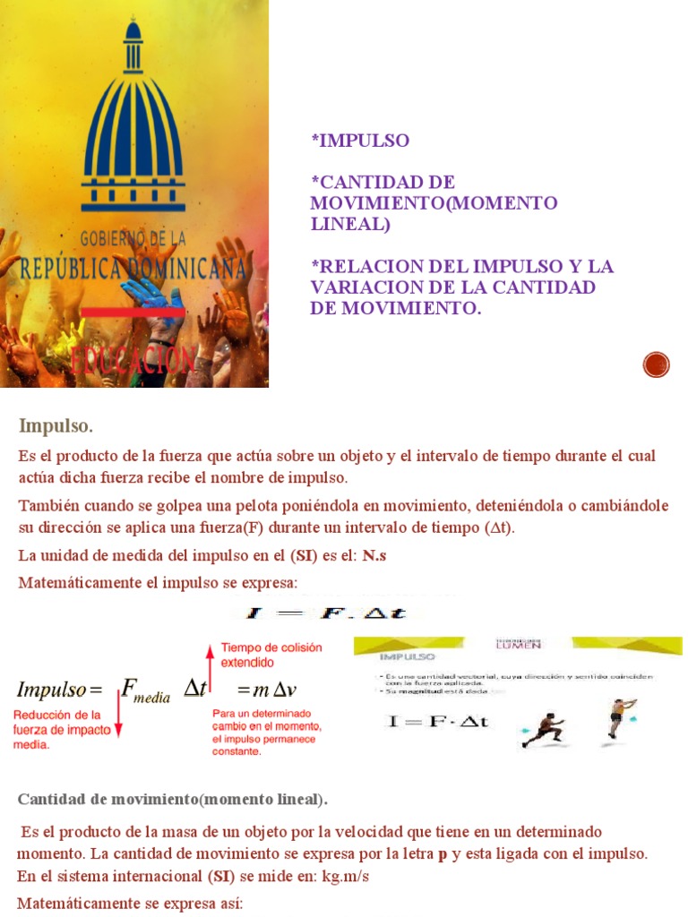 Impulso P2 PDF Impulso Fuerza