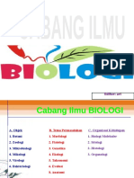 Cabang Ilmu Dan Manfaat Biologi-Ari